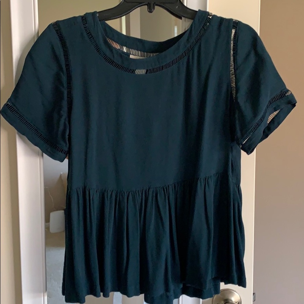 Peplum top from LOFT